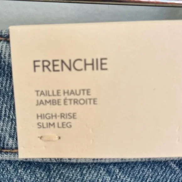 Frenchie High Rise Slim Leg Jeans - Picture 9 of 9
